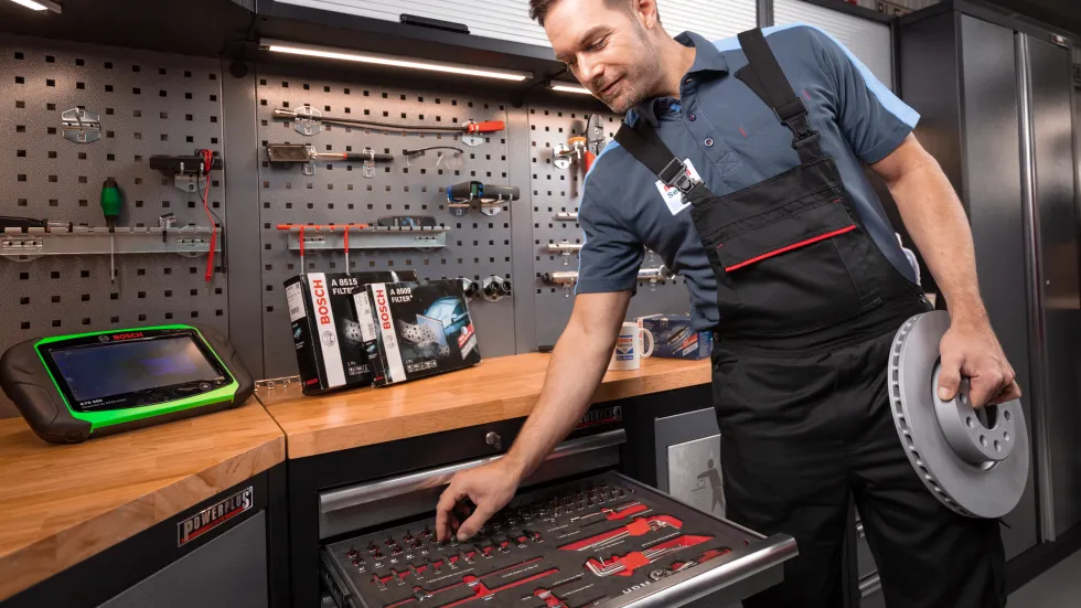 Reparatie door Bosch Car Service monteur