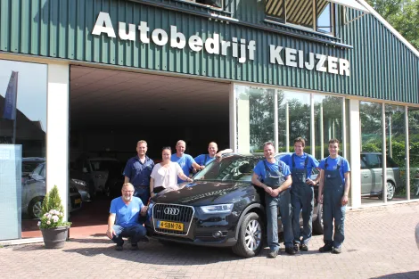 Teamfoto Autobedrijf Keijzer