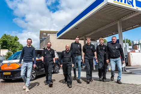Team van Autobedrijf Slootweg in Amersfoort